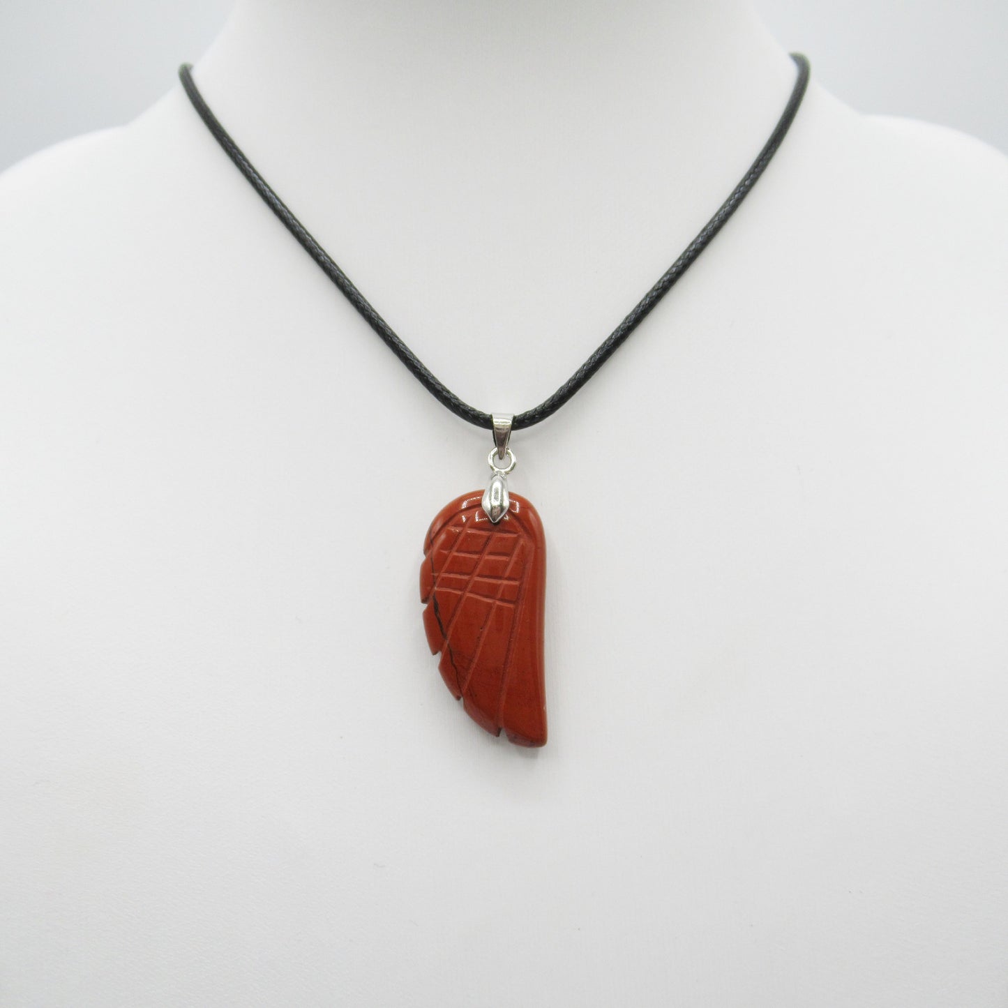 Pendentif en pierre naturelle - Ailes d'Anges