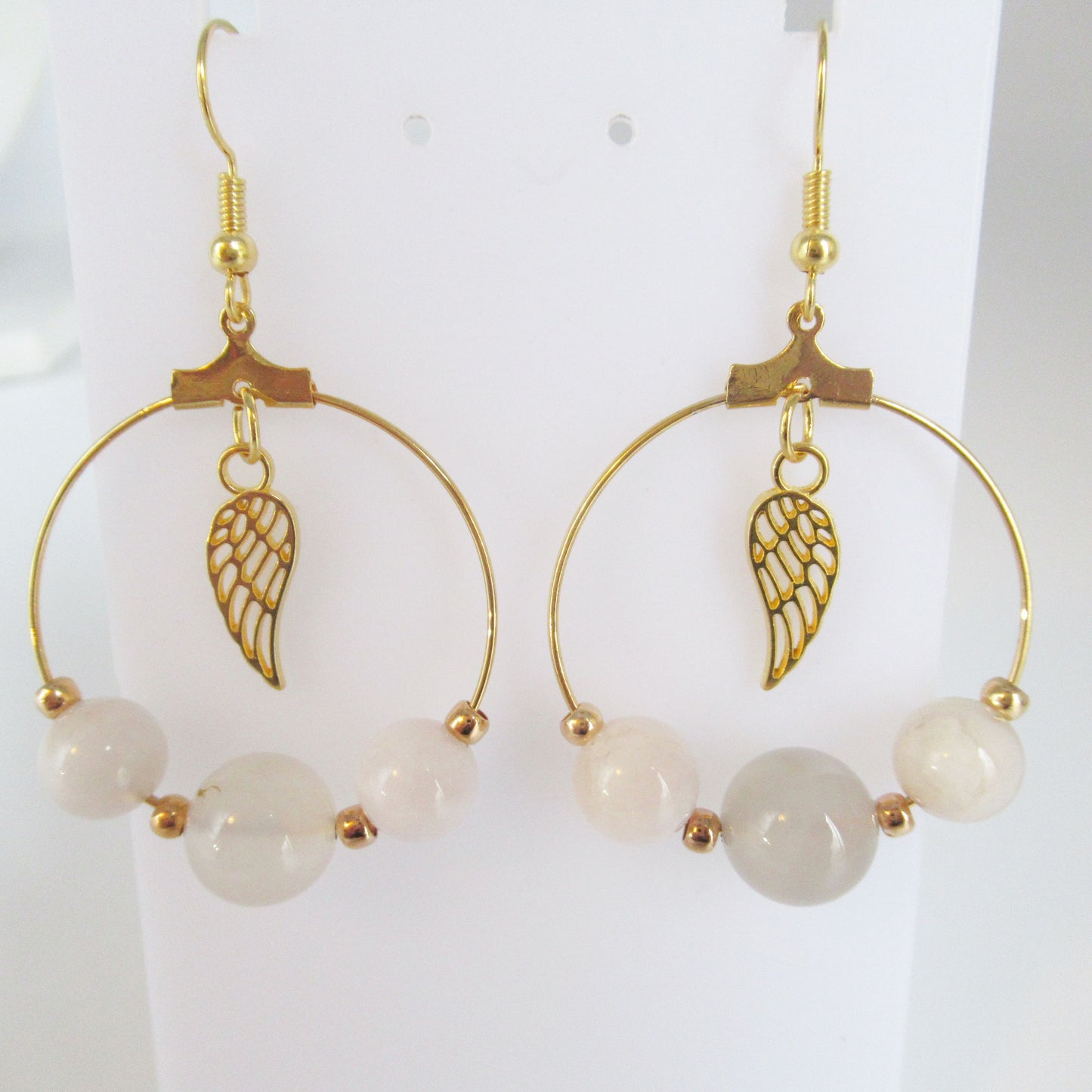 Boucles d'oreilles - Agate Fleur