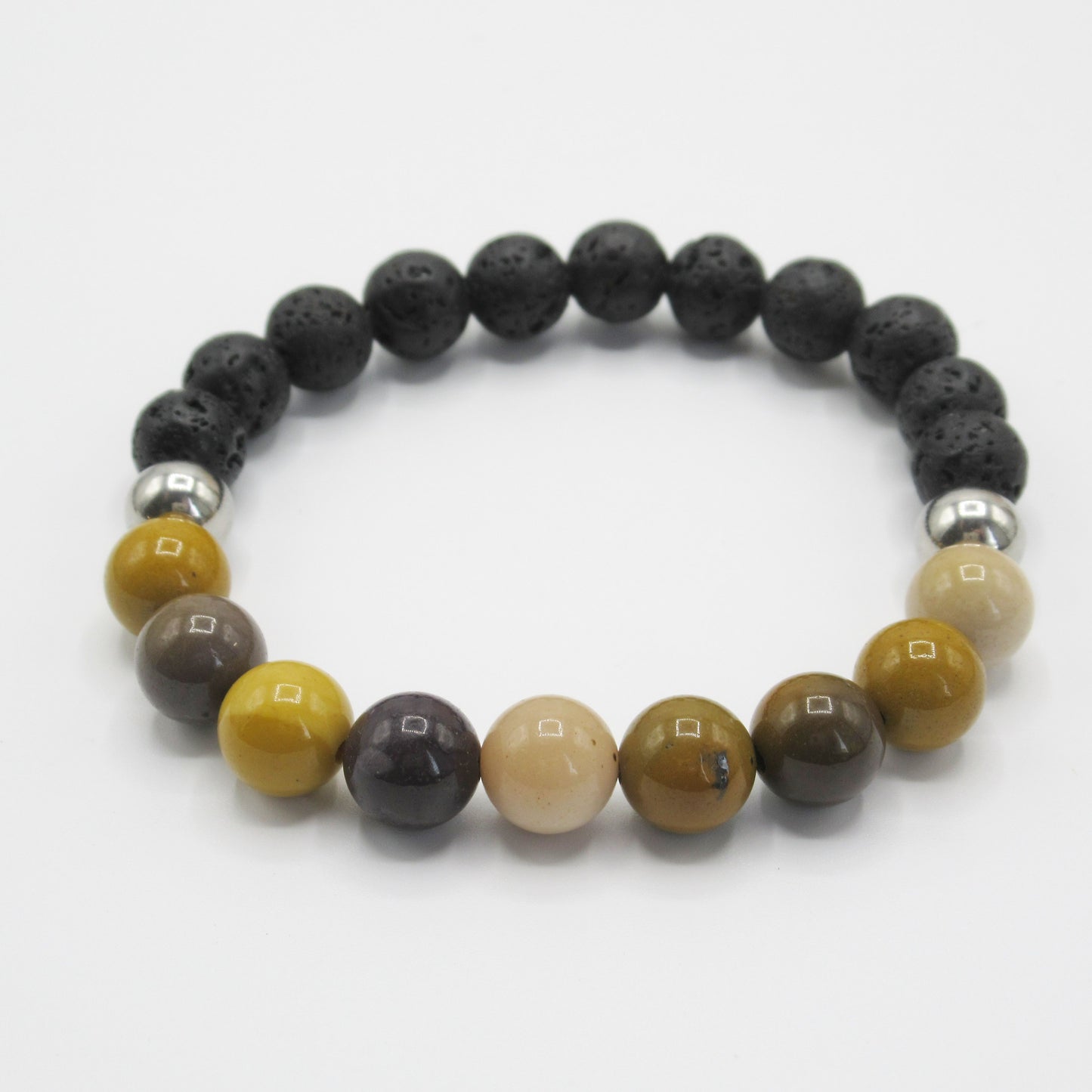 Bracelet Homme en pierres naturelles et pierres de lave - Lithothérapie… https://monjolicaillou.fr/products/bracelet-homme-en-pierres-naturelles-et-pierres-de-lave-lithotherapie