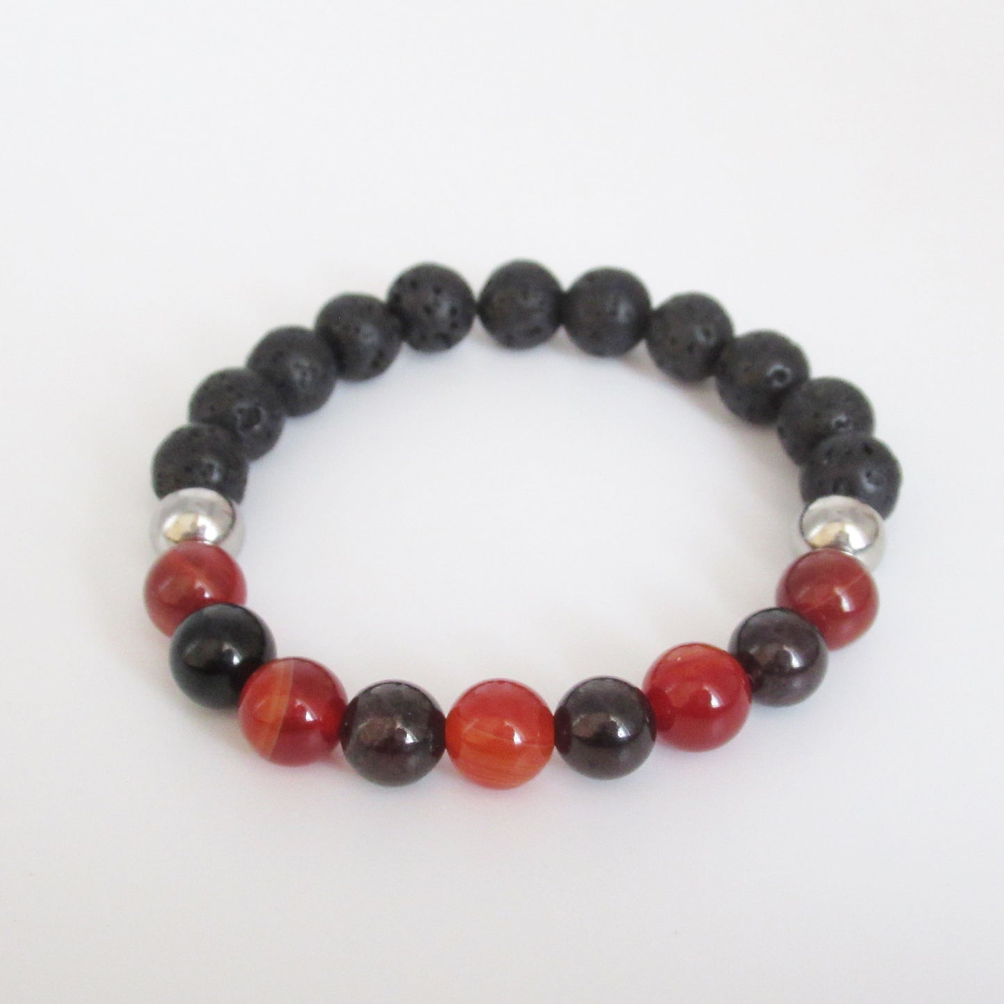 Bracelet Homme en pierres naturelles et pierres de lave - Lithothérapie… https://monjolicaillou.fr/products/bracelet-homme-en-pierres-naturelles-et-pierres-de-lave-lithotherapie