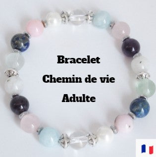 Bracelet chemin de vie Femme/Homme en pierres naturelles
