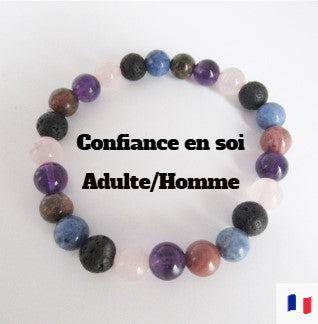 Bracelet confiance en soi Femme/Homme/Enfant en pierres naturelles
