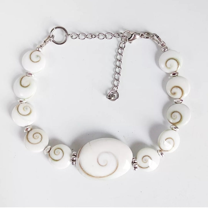 Bracelet - Oeil de Sainte Lucie - Ajustable Femme en pierres naturelles