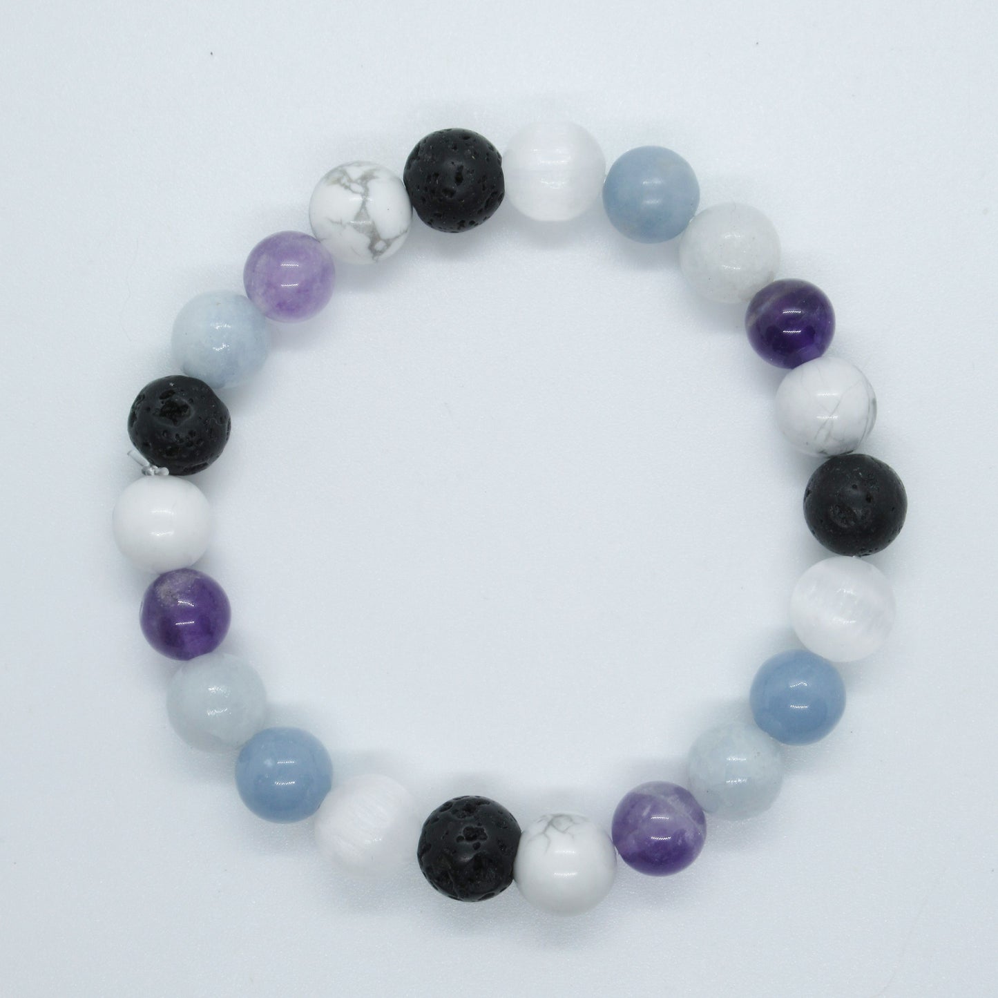 Bracelet sommeil pour dormir femme/homme en pierres naturelles