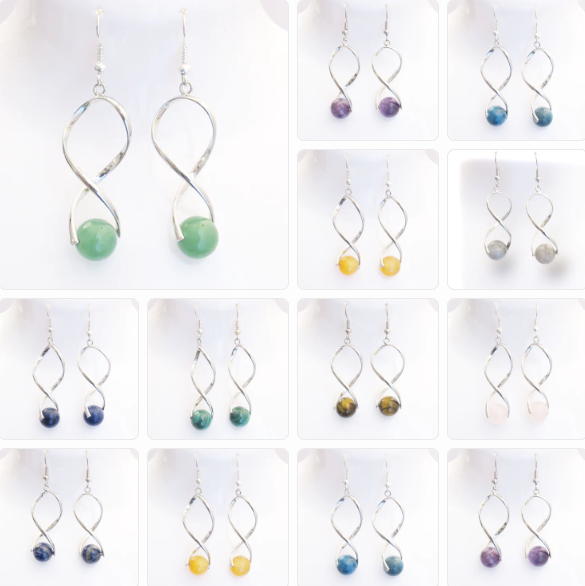 boucles-doreilles-torsade-en-pierres-naturelles-lithotherapie-aventurine-amethyste-apatite-cornaline-labradorite-lapis-malachite-tigre-quartz-rose-sodalite