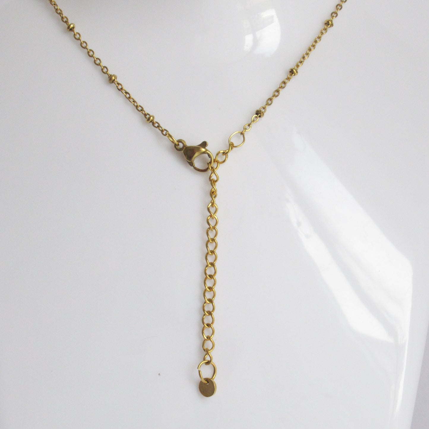 Collier en pierre naturelle - Améthyste - Ange