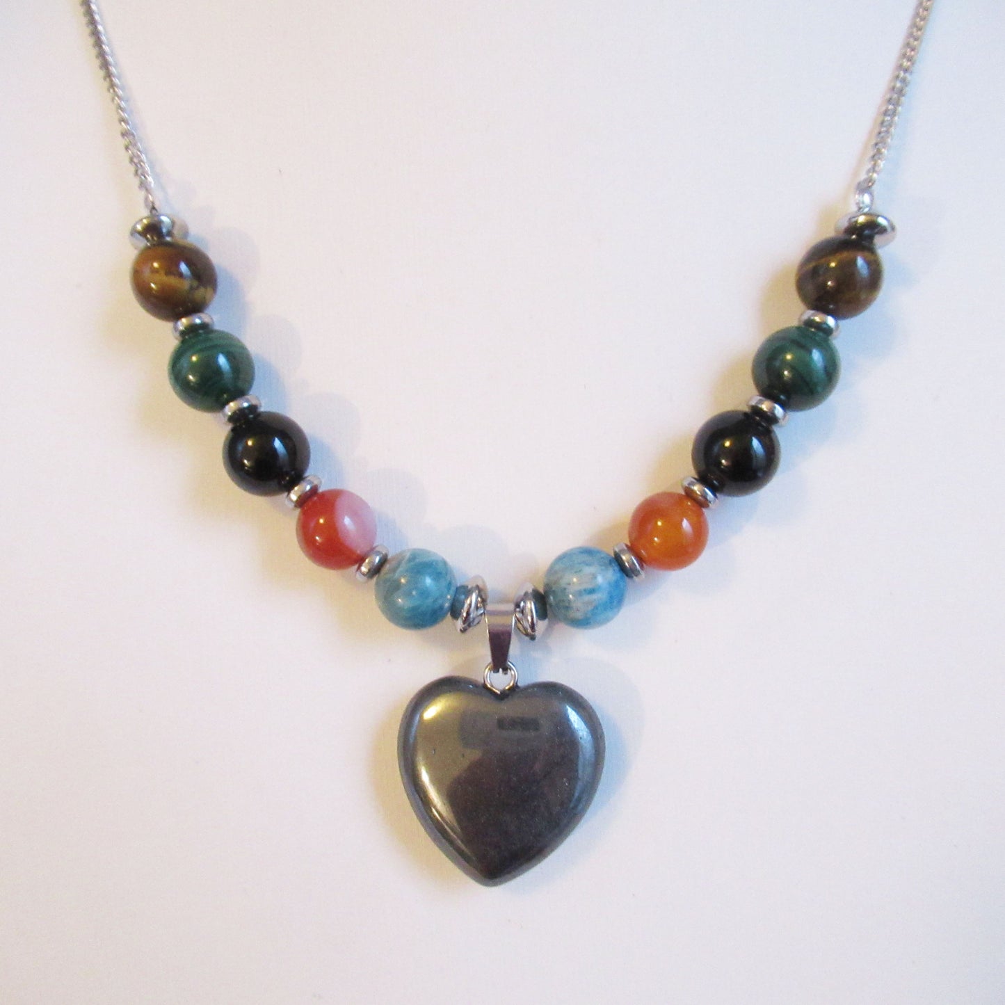 Collier en pierres naturelles - anti-douleur arthrose Femme