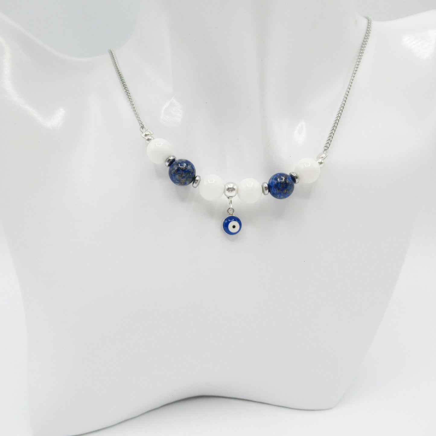 Collier en pierre naturelle - Protection - Sérénité - Intuition