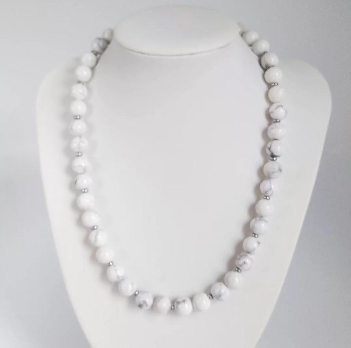 Colliers en pierres naturelles - 10 mm