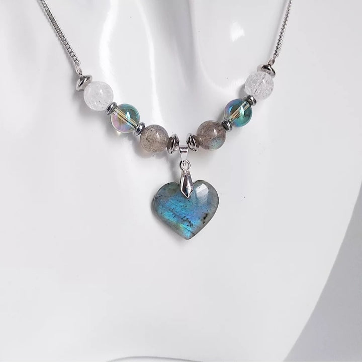 Collier en pierre naturelle - Protection -Sérénité - Énergie