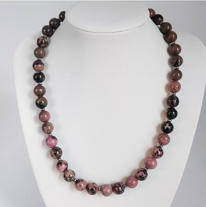 Colliers en pierres naturelles - 10 mm