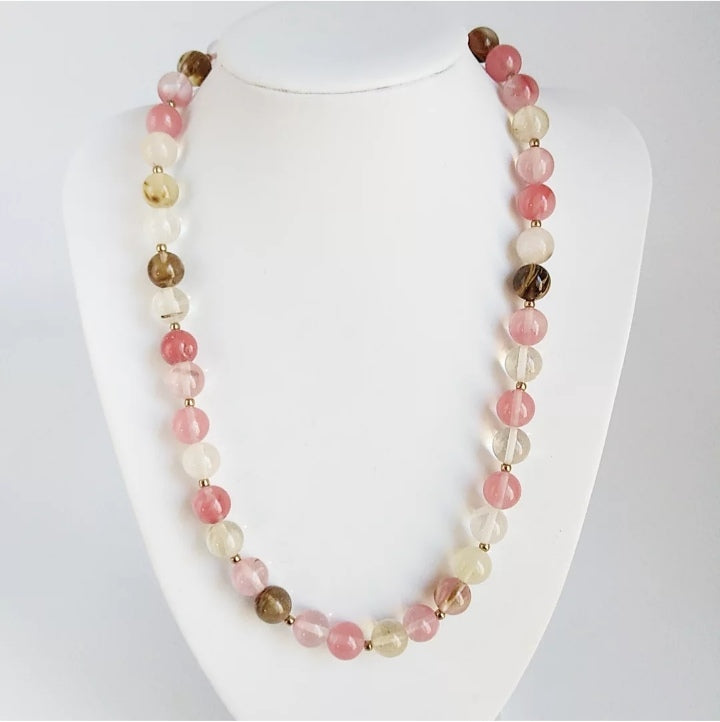 Colliers en pierres naturelles - 10 mm