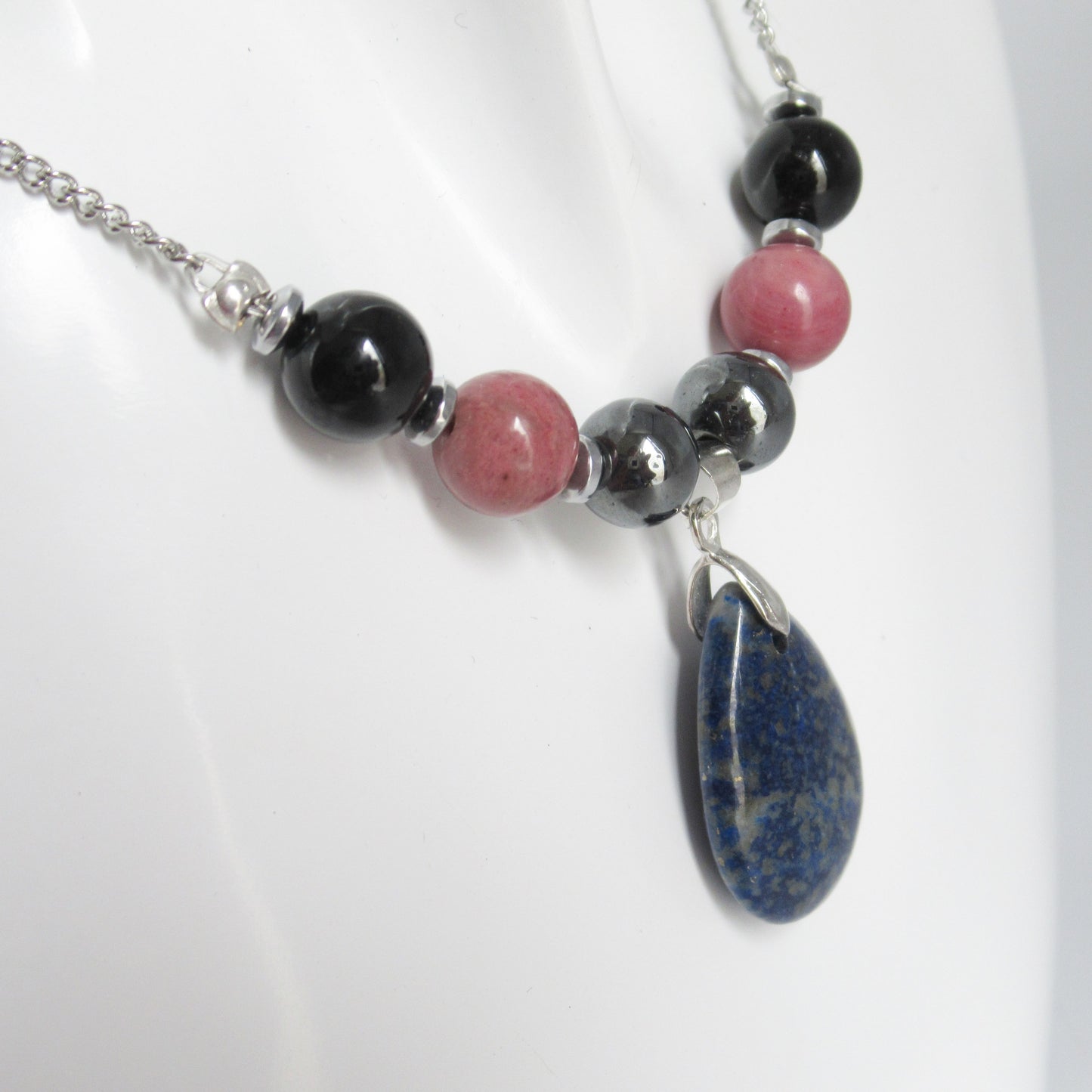 Collier en pierre naturelle - tension artérielle - Femme