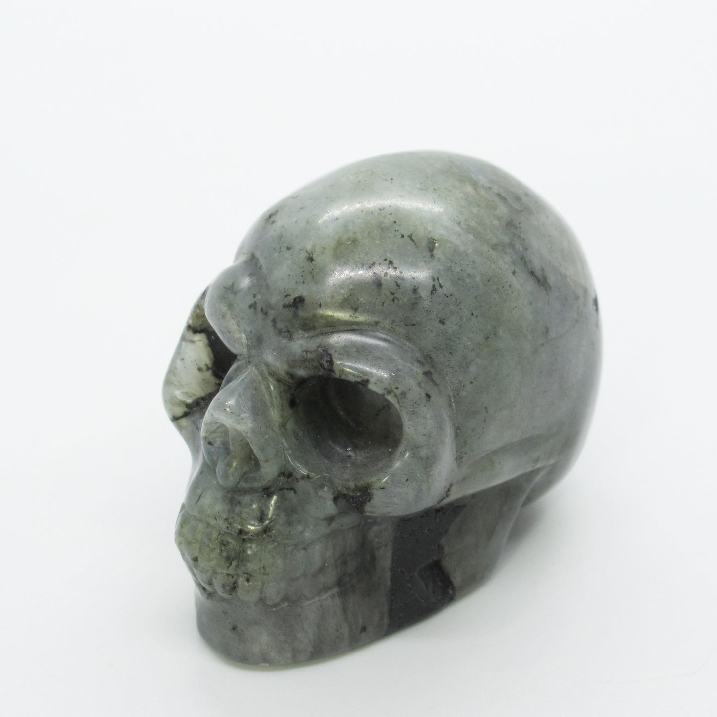 Figurine - Crâne - Labradorite 50 mm