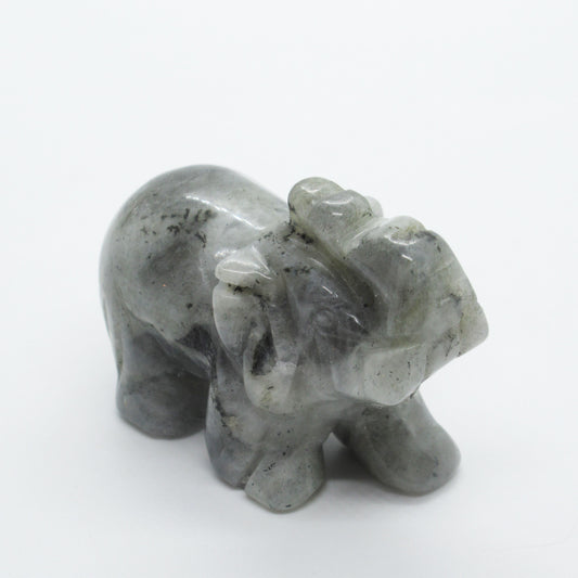 Figurine - Elephant - Labradorite 50 mm