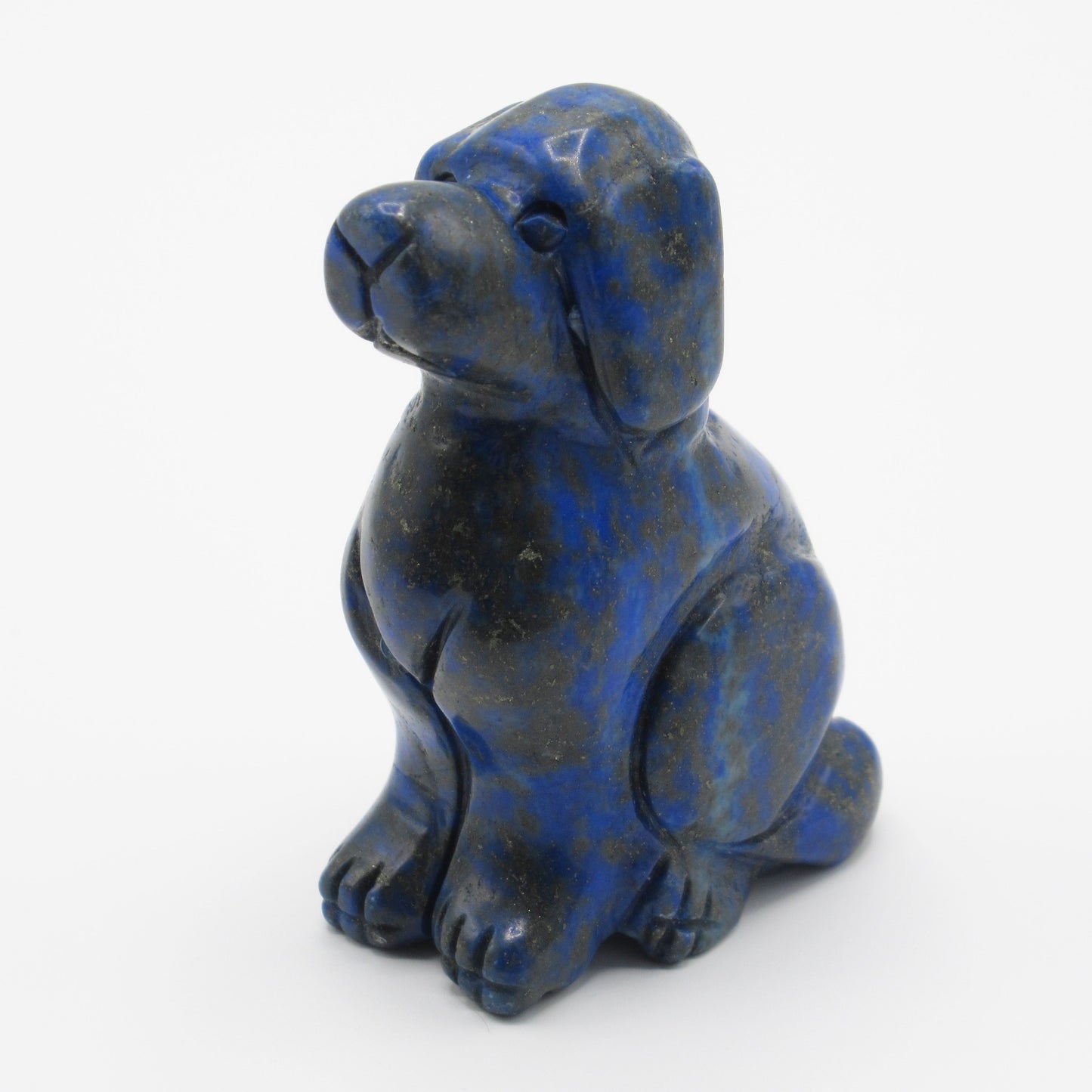 Figurine - Chien - Lapis lazuli 60 mm