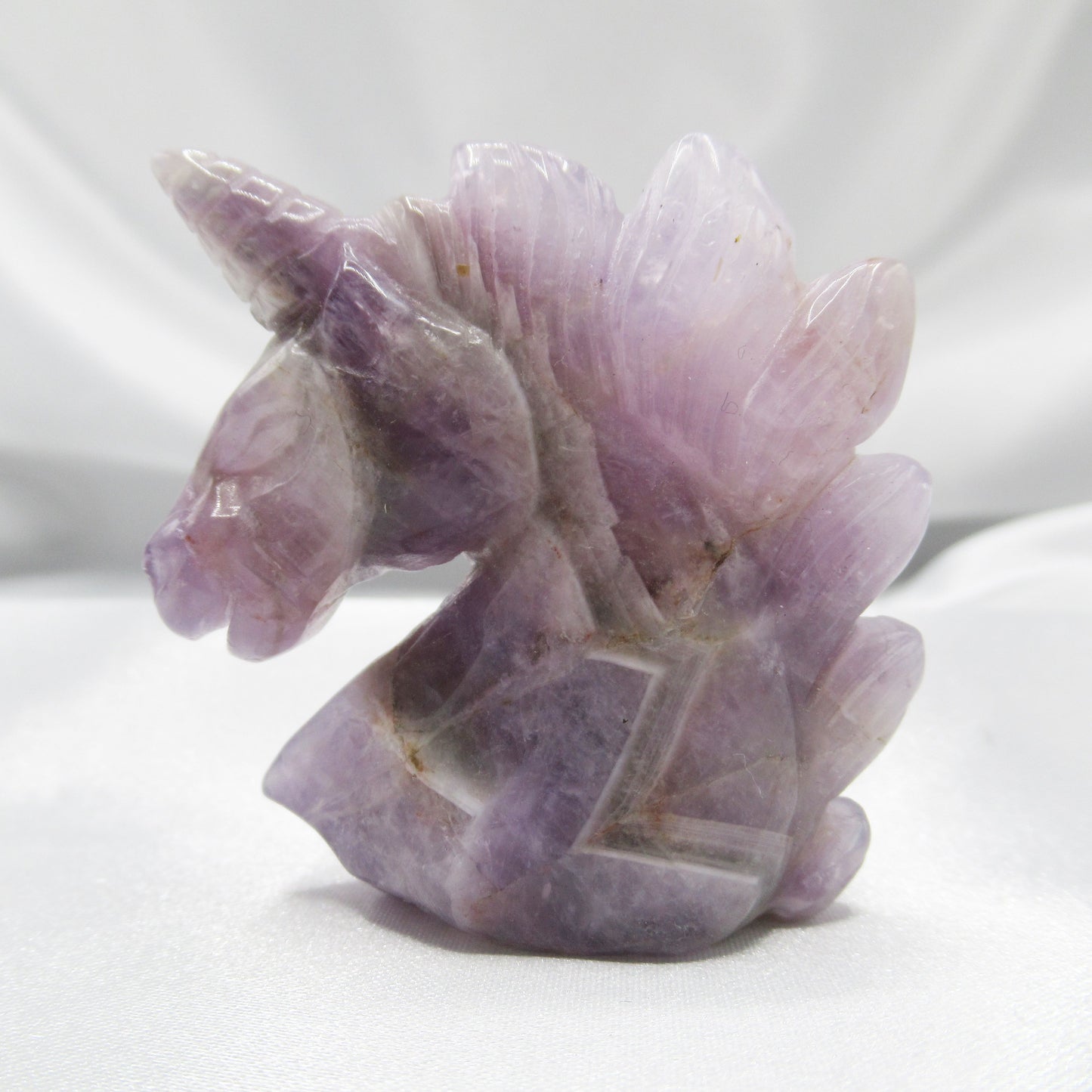 Figurine - Licorne - Améthyste - 50 mm