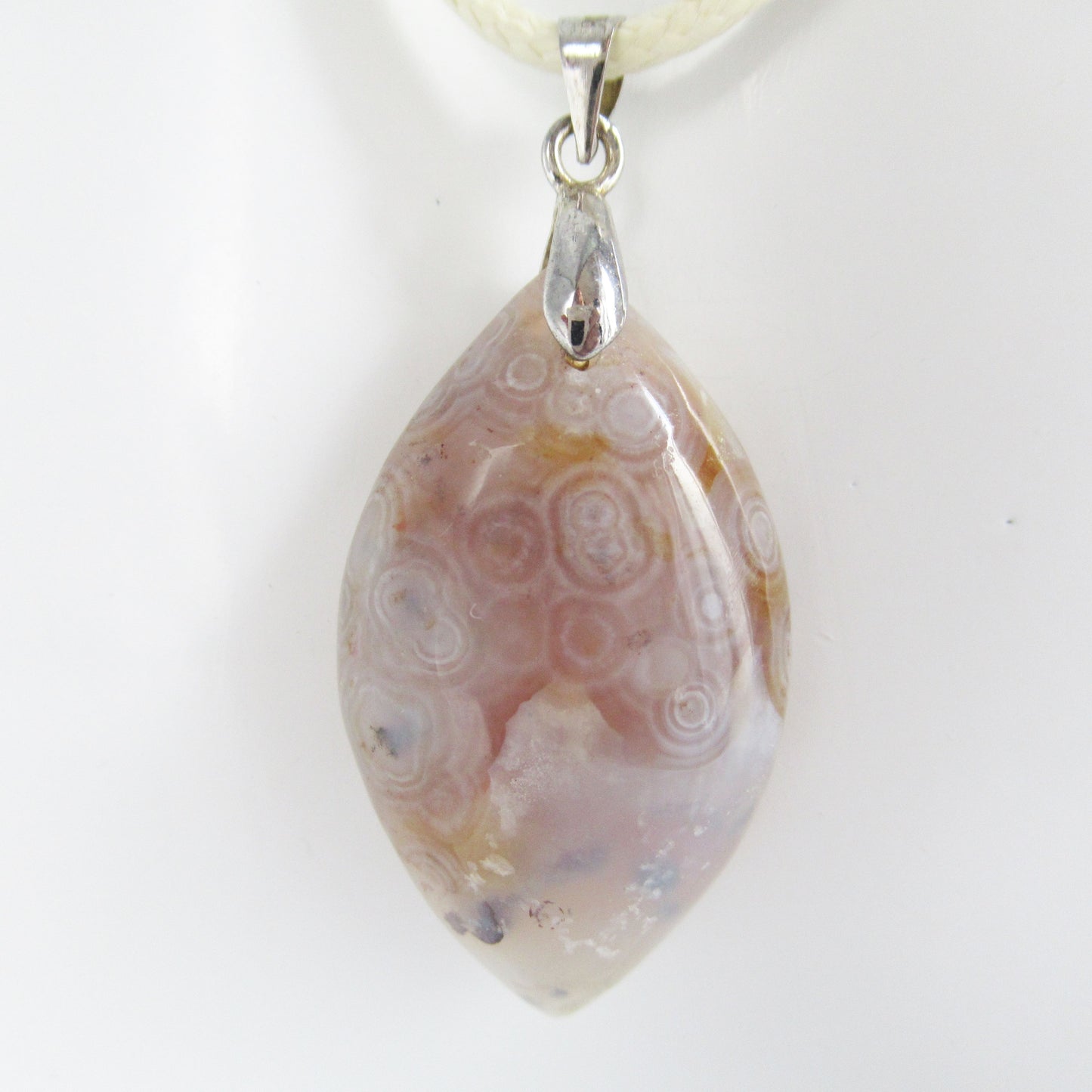 Pendentif Jaspe Orbiculaire