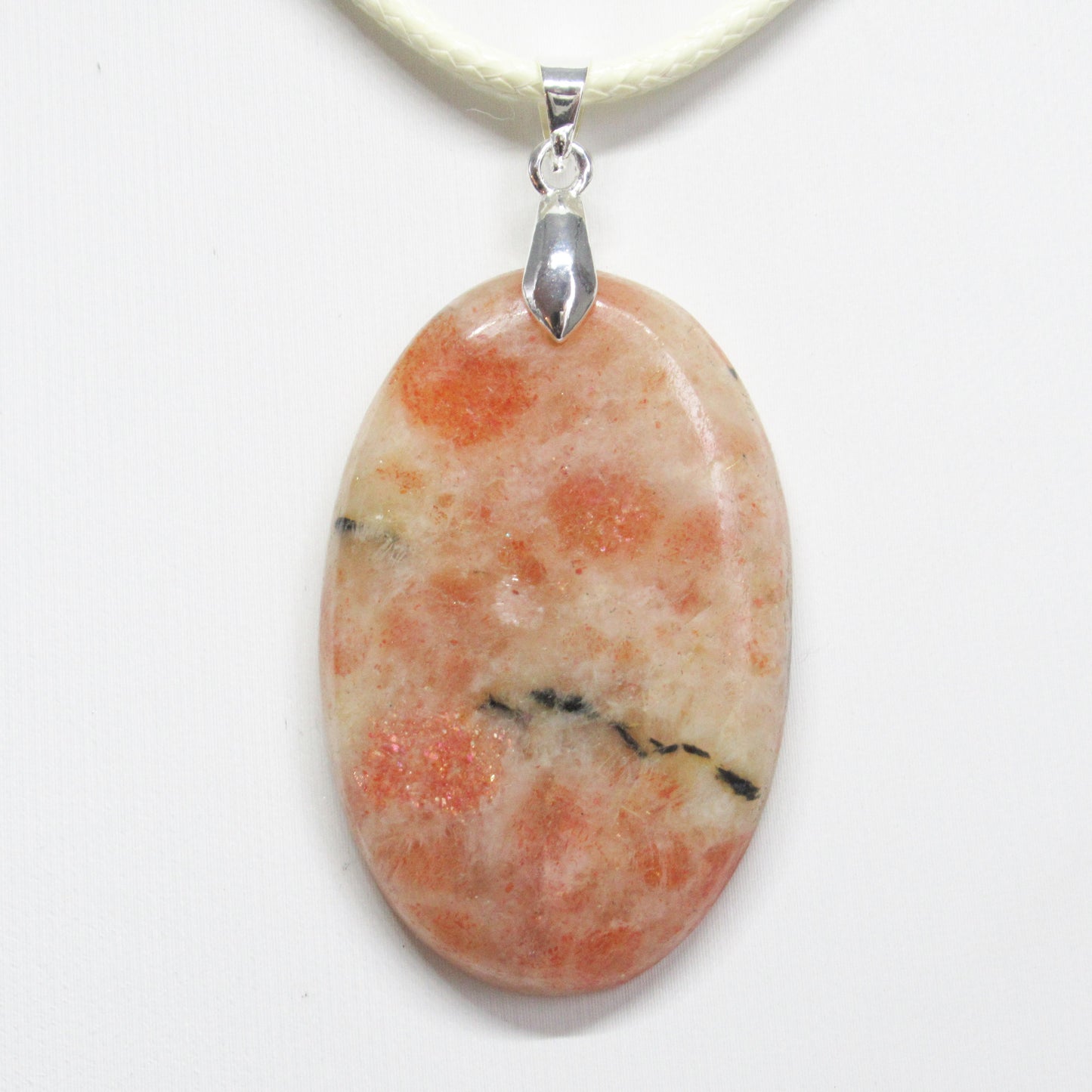 Pendentif en pierre naturelle - Pierre de Soleil