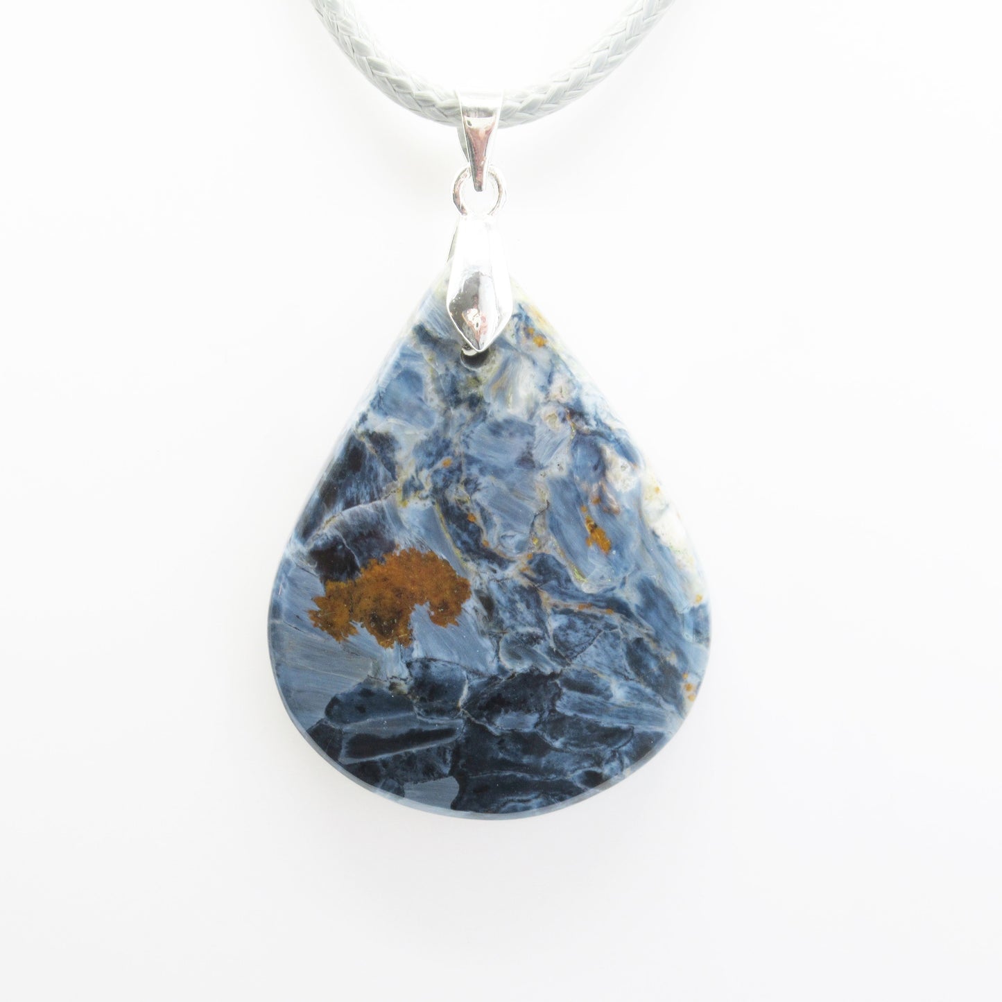 Pendentif en pierre naturelle - Piétersite - Goutte