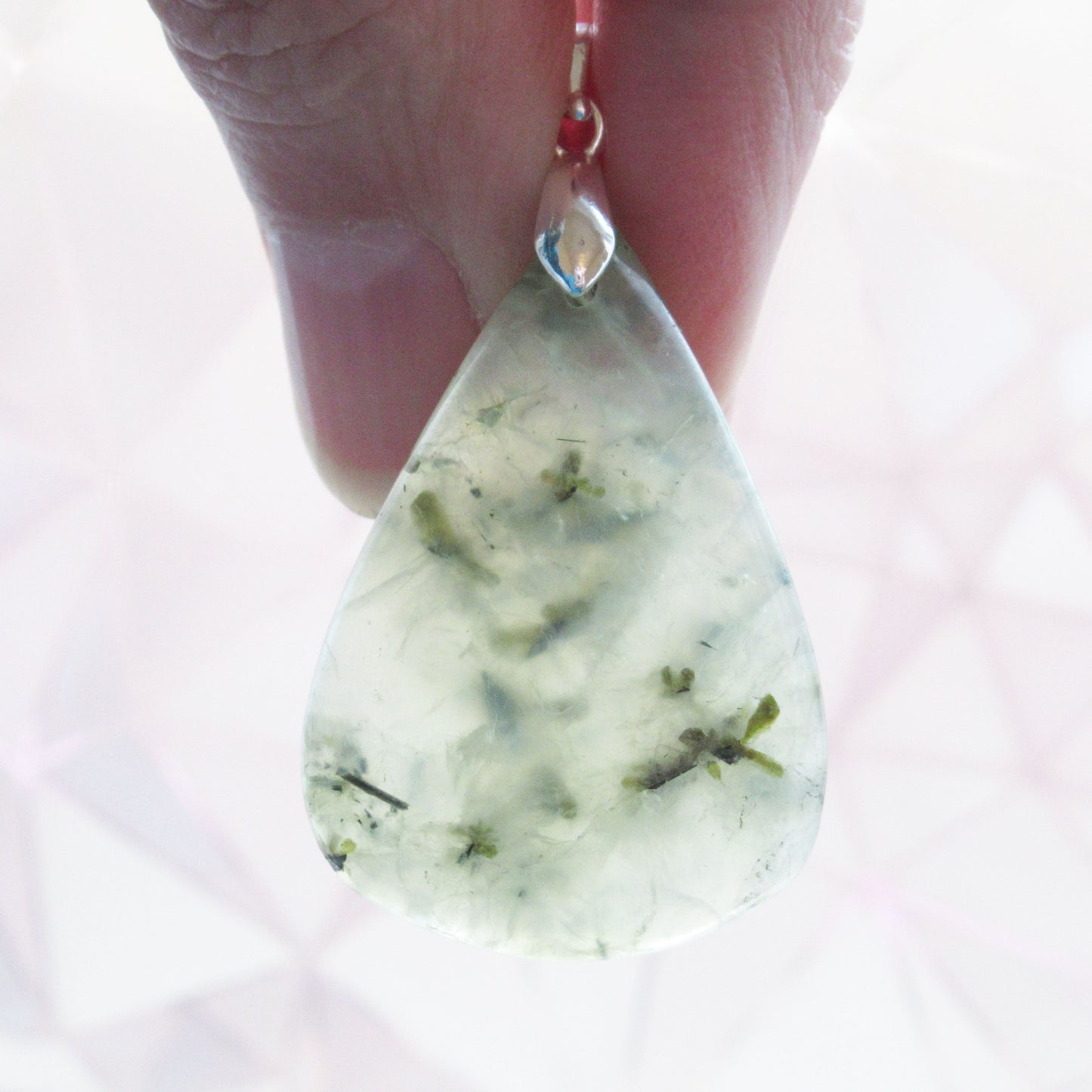 Pendentif Préhnite