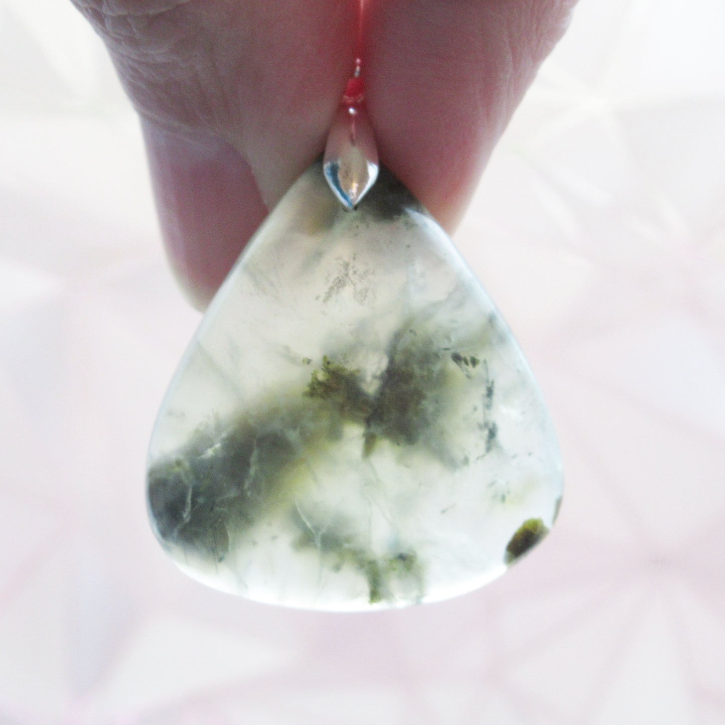 Pendentif Préhnite