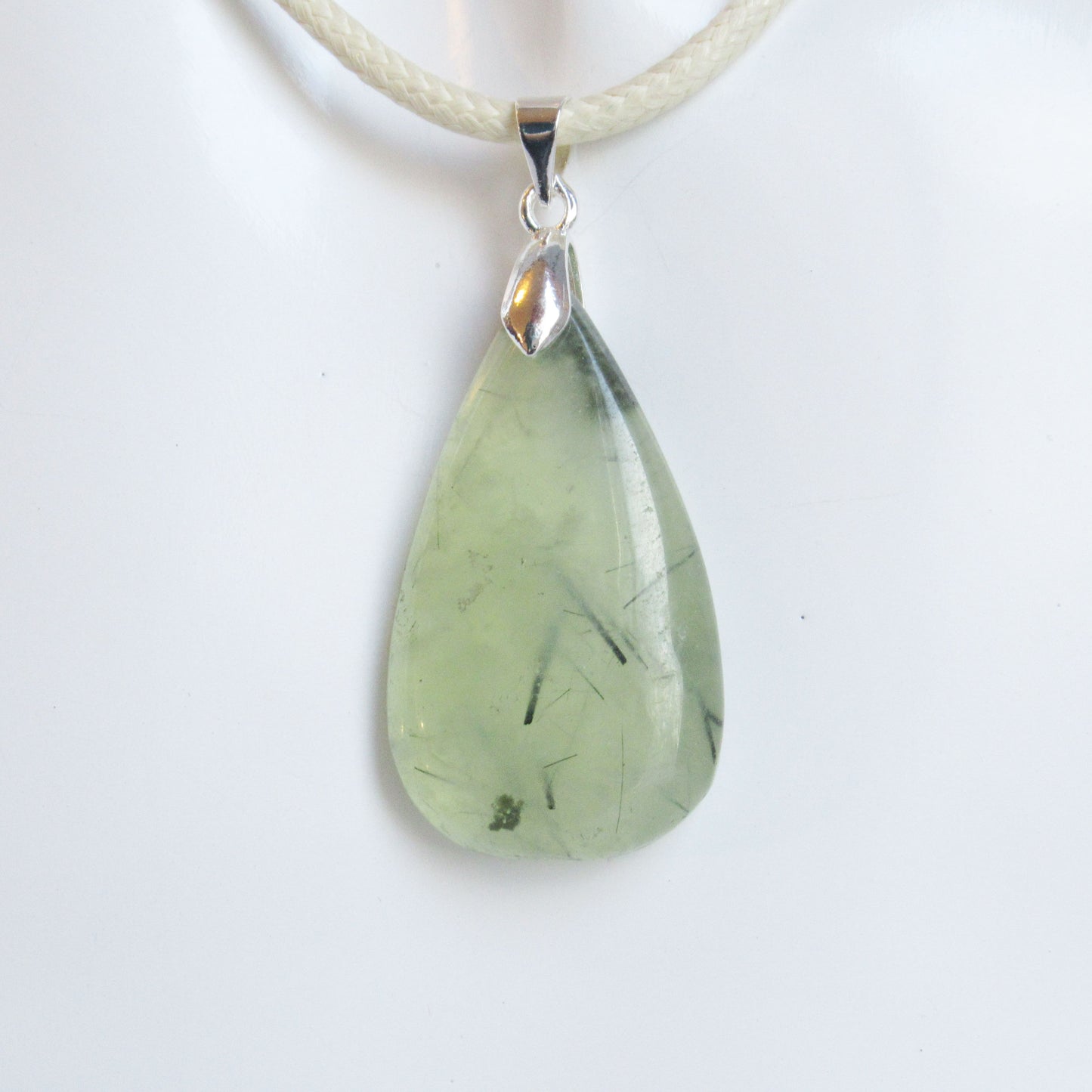 Pendentif Préhnite