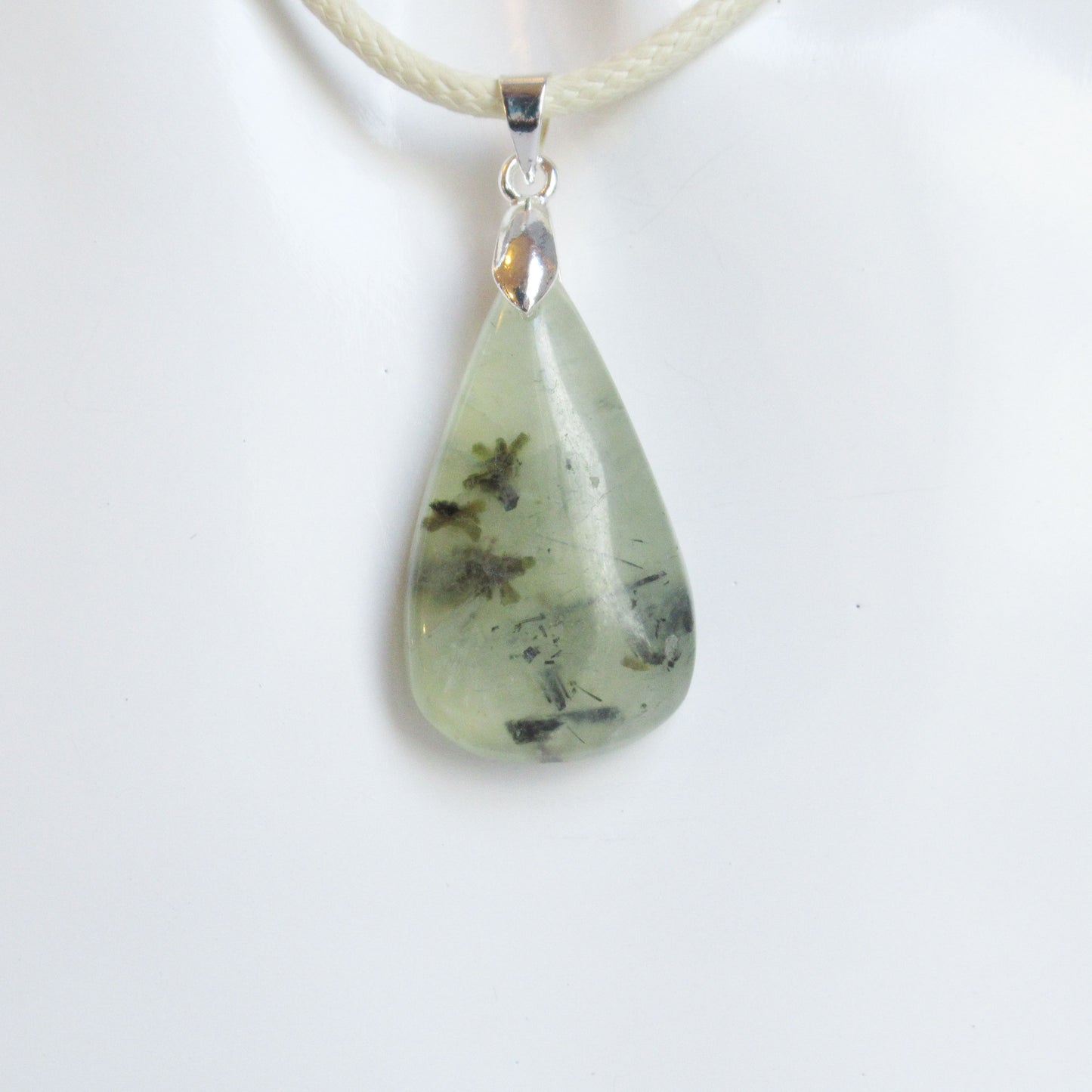 Pendentif Préhnite