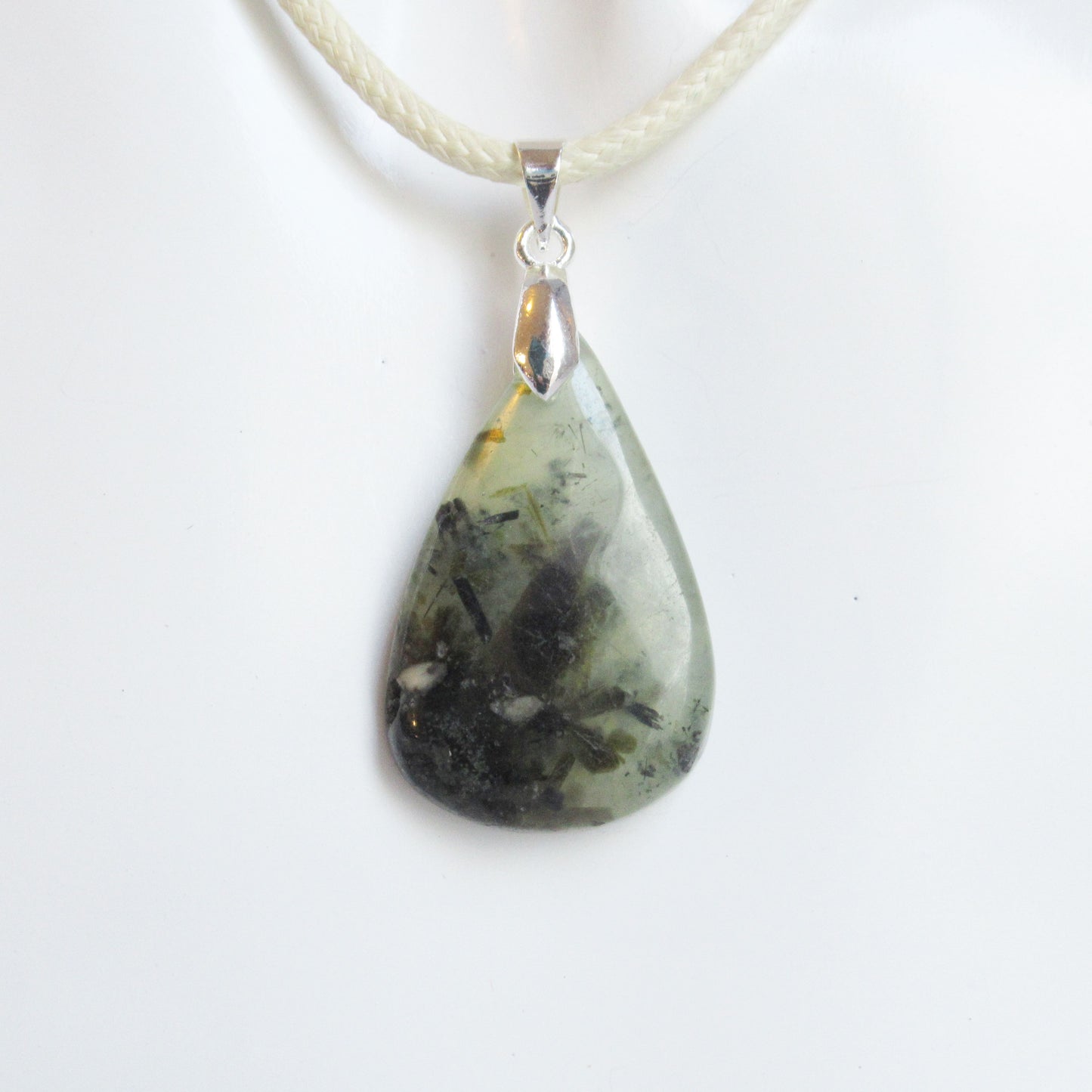 Pendentif Préhnite
