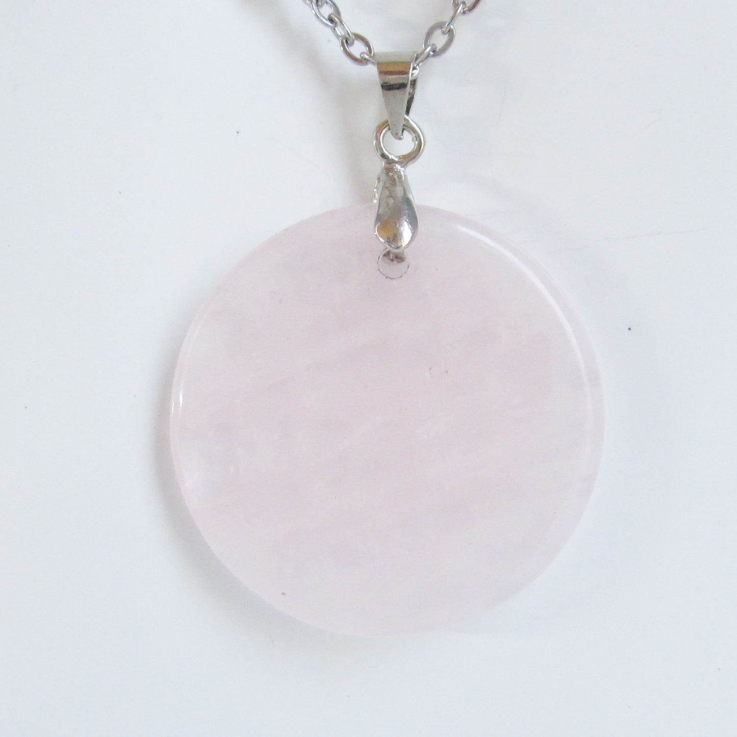 Pendentif Rond Femme/Homme en pierres naturelles - 30 mm