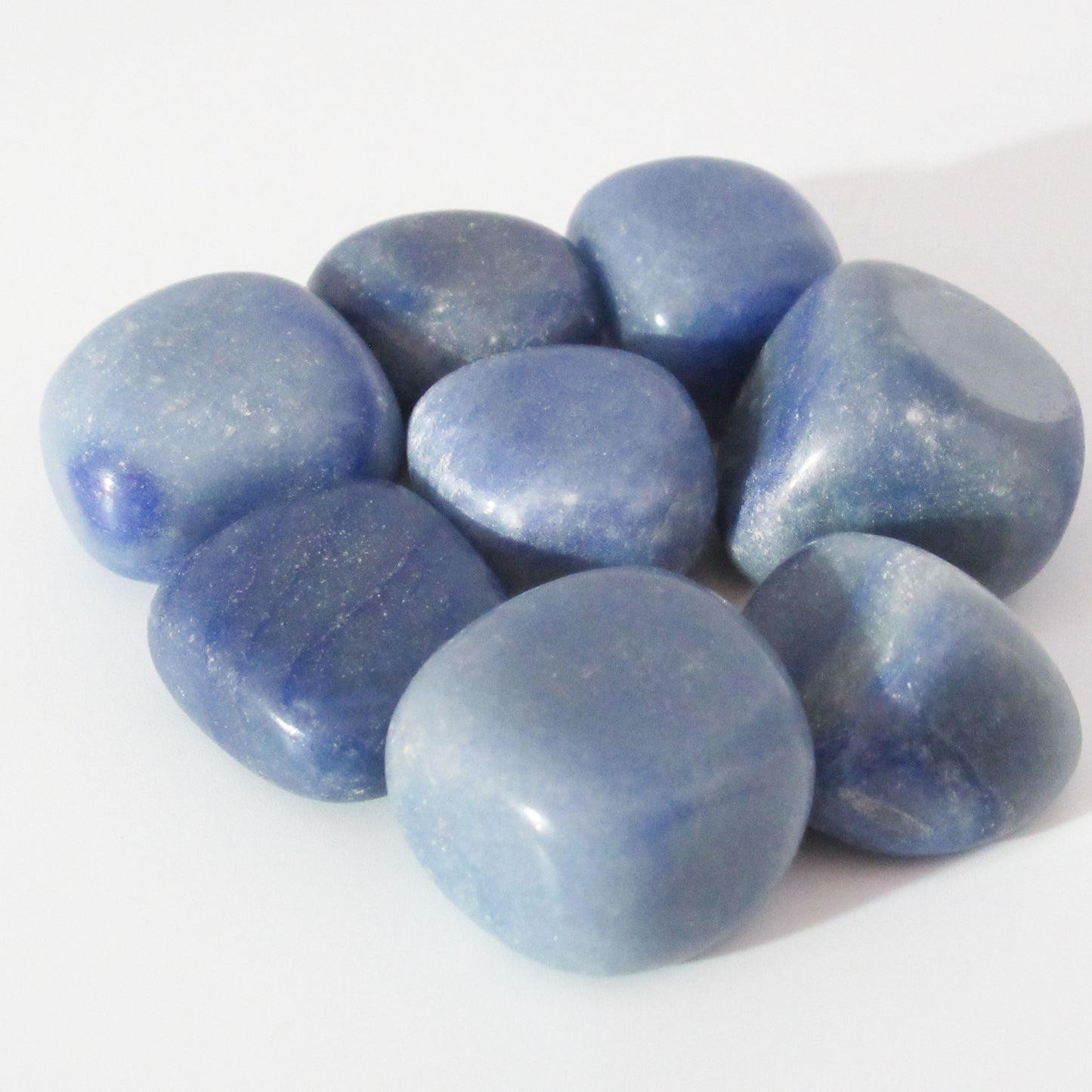 Pierre roulée Aventurine bleue