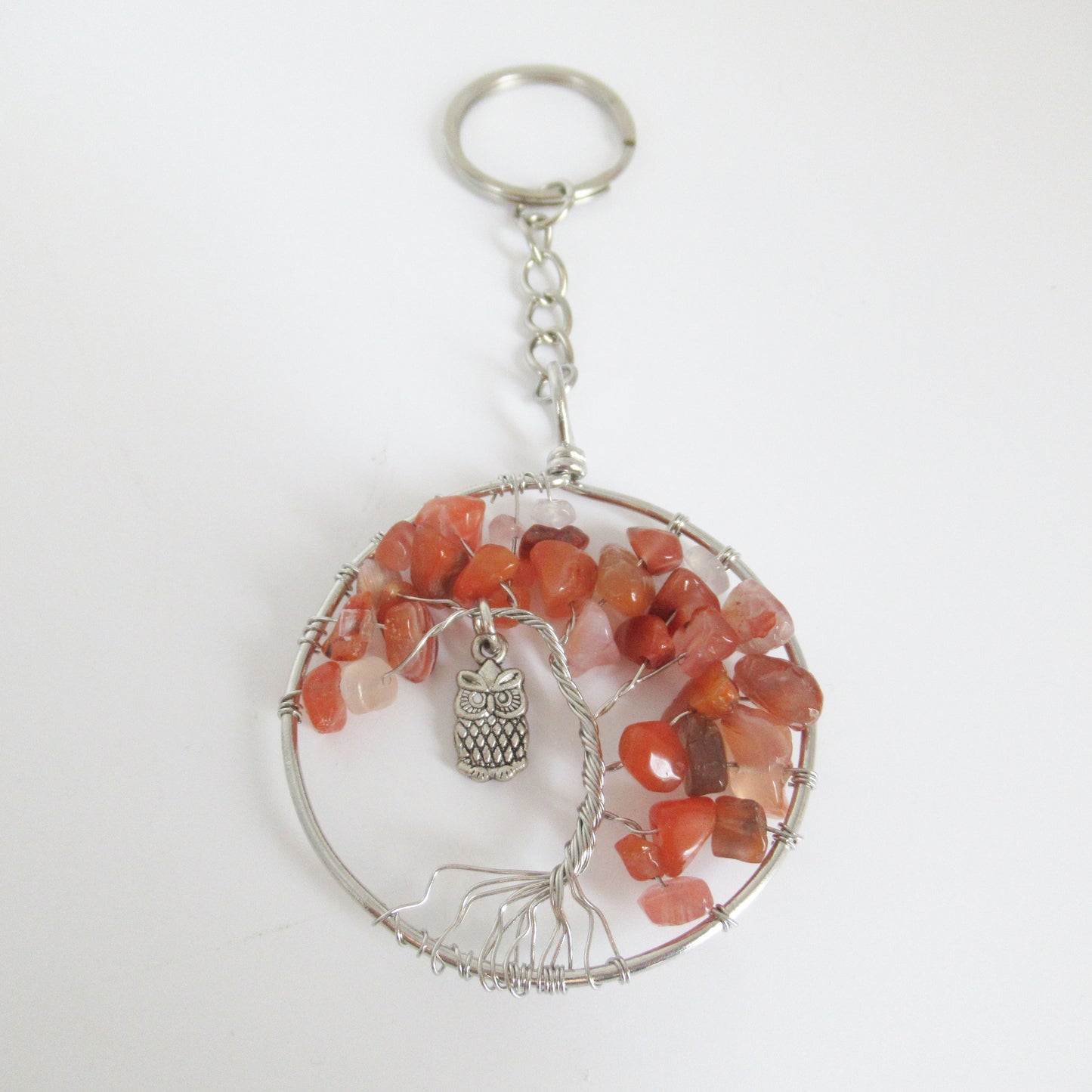 Porte-clefs - Arbre de Vie - Chouette