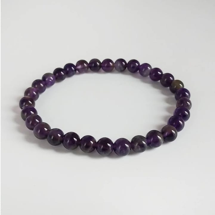Bracelet - Améthyste Femme/Homme en pierres naturelles