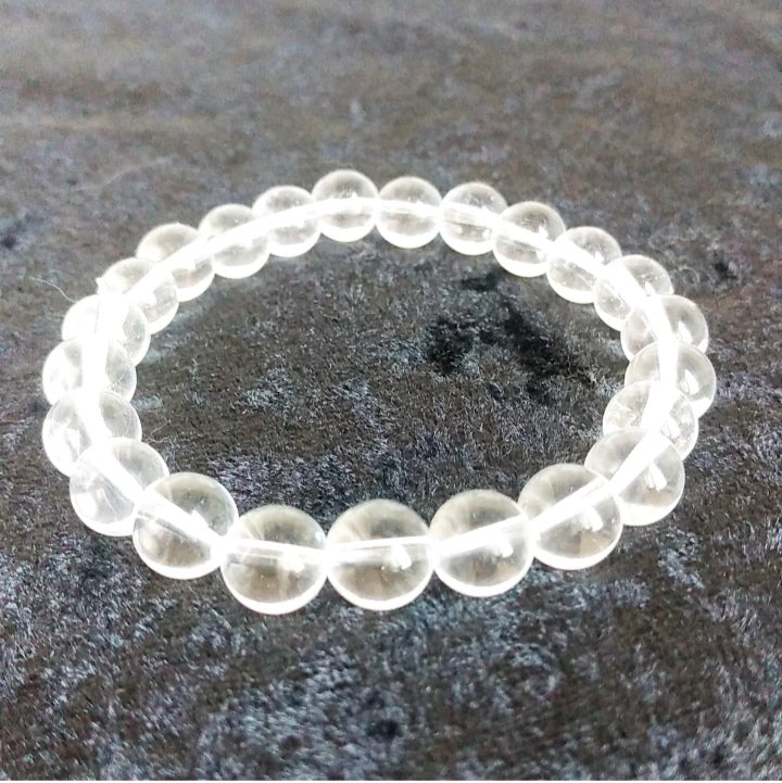 Bracelet Cristal de Roche Femme/Homme en pierres naturelles