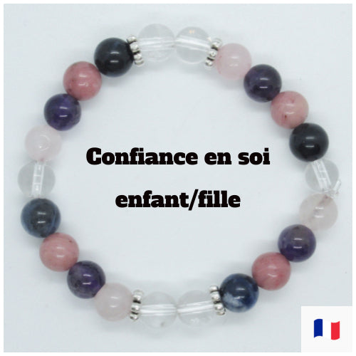 Bracelet confiance en soi Femme/Homme/Enfant en pierres naturelles Faites le plein de confiance pour aborder les changements dans votre vie avec ce bracelet lithothérapie pierre confiance en soi. Vous êtes dans une situation difficile de votre vie et vous manquez de confiance en vous ? Vous êtes étudiant ou sur le point de passer des examens ? Vous avez l'impression que vous n'allez p