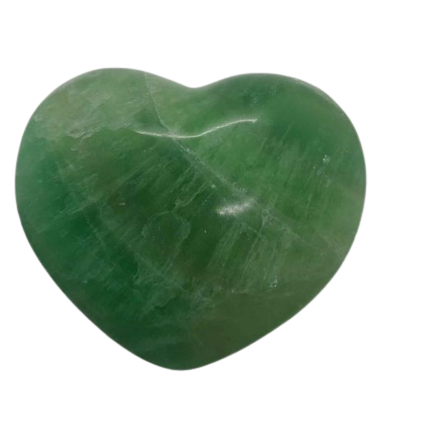 Coeur - Fluorite Verte