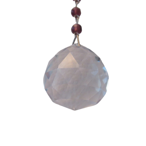 Suncatcher Fleur de Vie Argentée