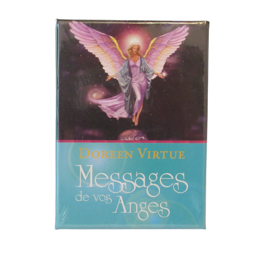 ORACLE - Messages de vos Anges https://monjolicaillou.fr/products/oracle-messages-de-vos-anges Doreen Virtue. Ce joli coffret contient 44 cartes magnifiquement illustrées : sur chacune d'elles, vous découvrirez un ange et son message. Grâce à eux, vous pourrez percevoir le véritable but