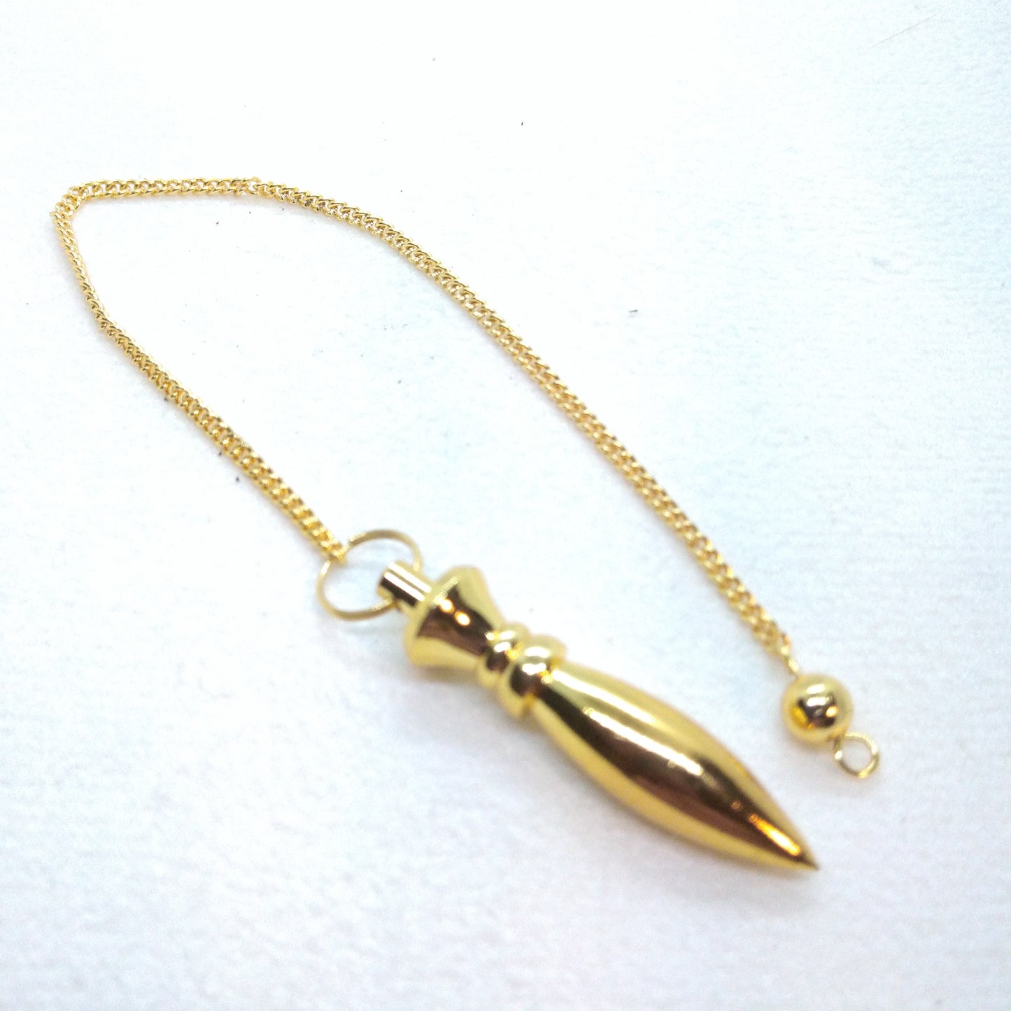 Pendule Egyptien en métal doré