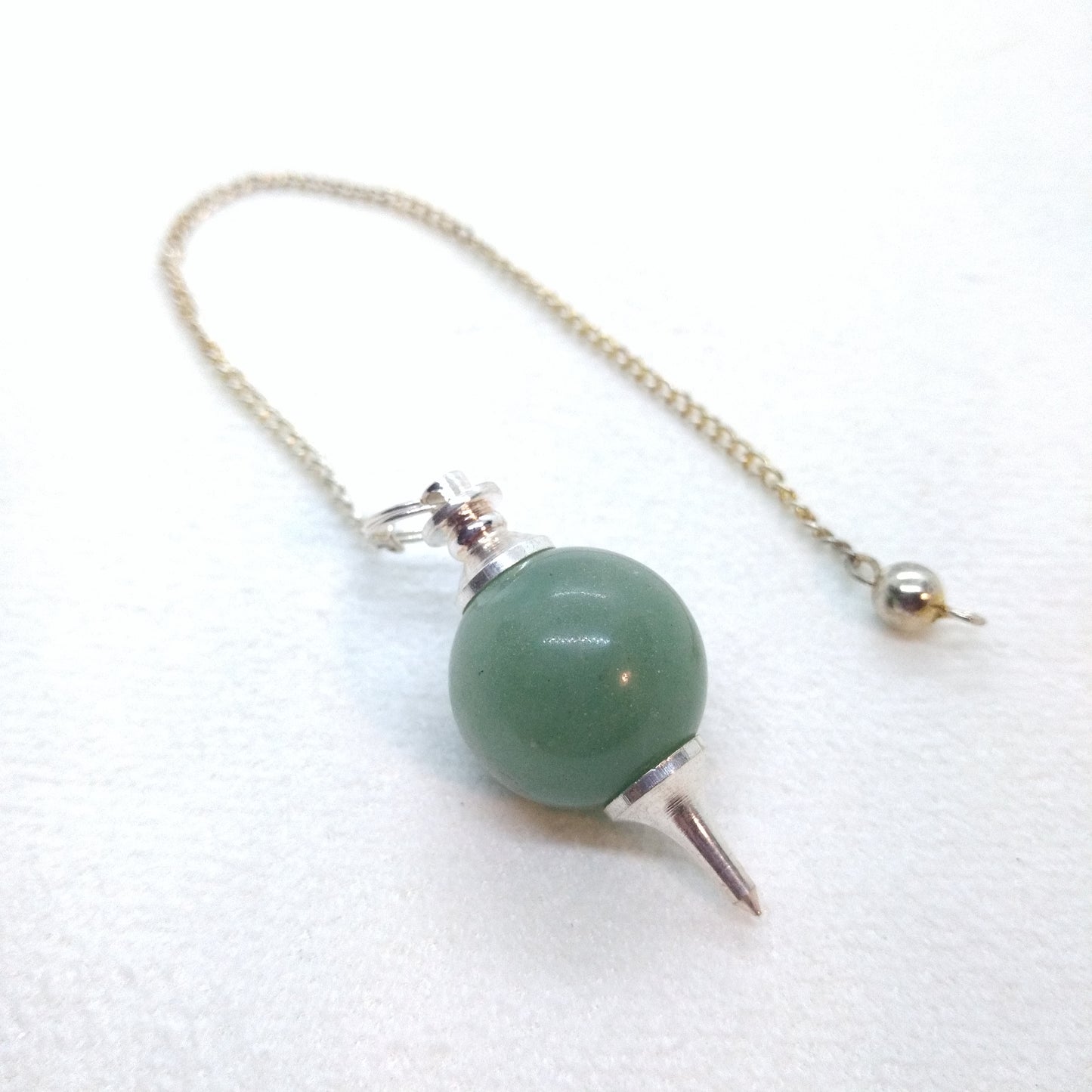 Pendule Boule Aventurine Verte