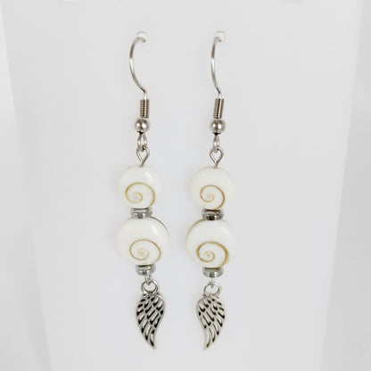 Boucles d'oreilles en pierres naturelles - Oeil de Sainte Lucie