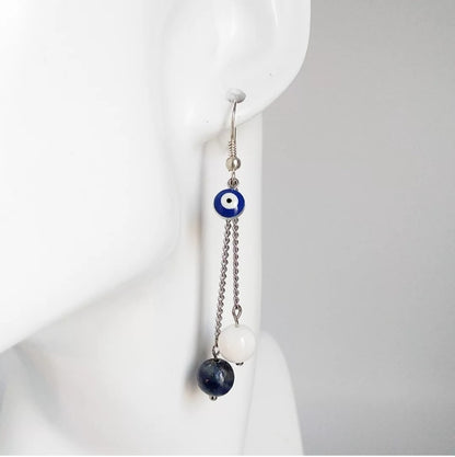 Boucles d'oreilles  Protection - Sérénité - Intuition