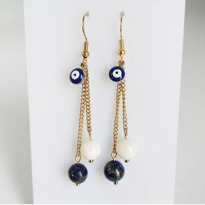 Boucles d'oreilles  Protection - Sérénité - Intuition