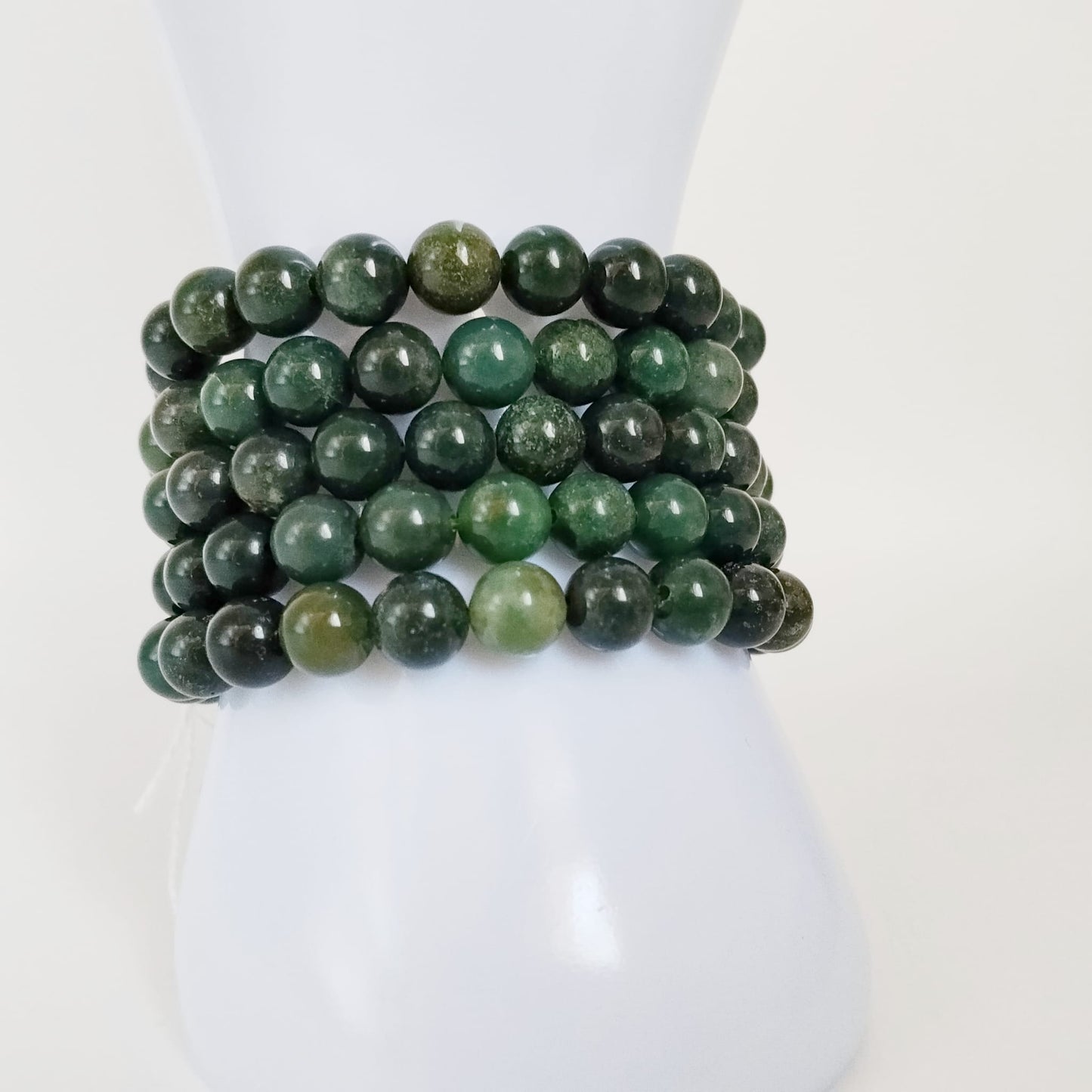 Bracelet Agate Mousse Femme/Homme en pierres naturelles