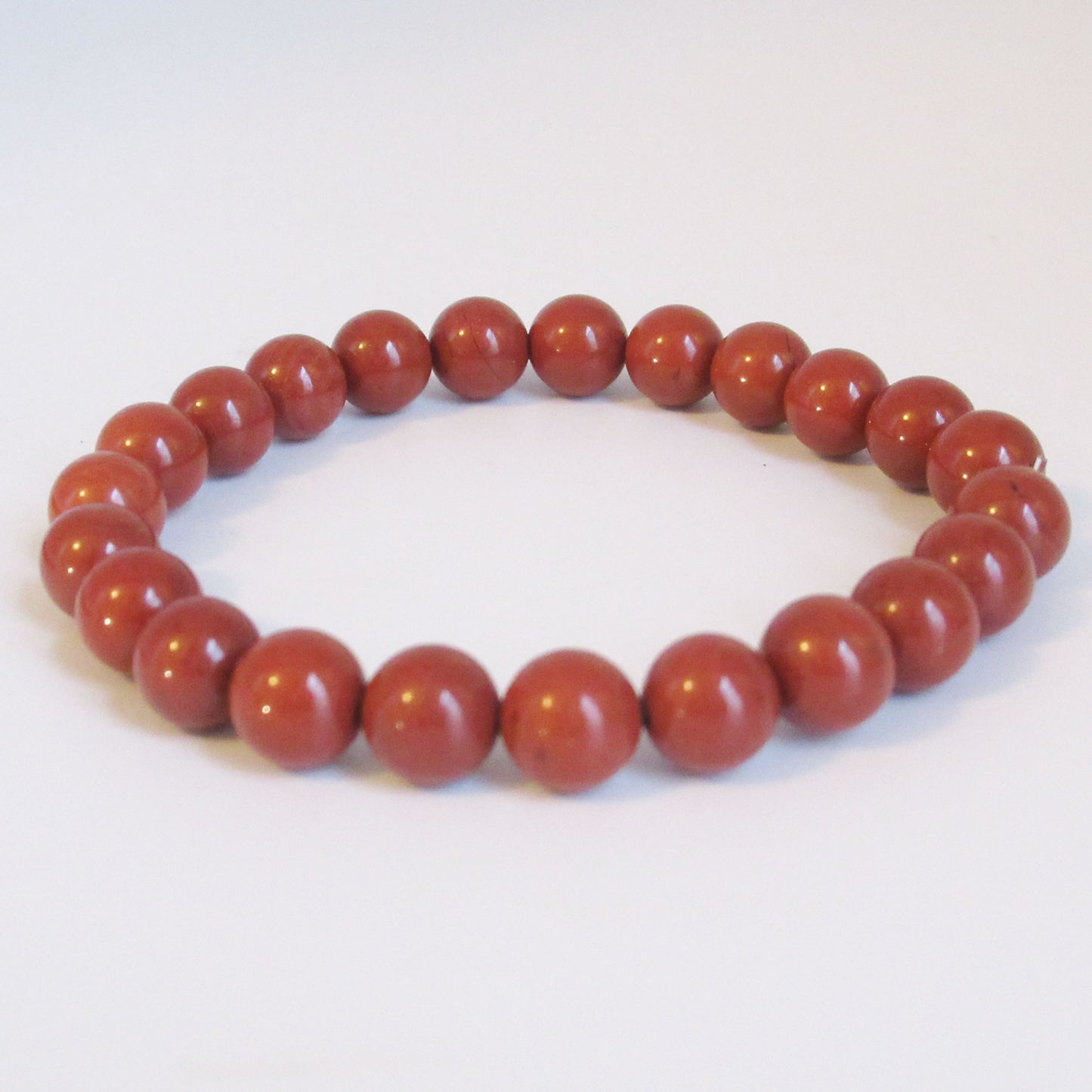 Bracelet jaspe rouge Femme/Homme/Enfant en pierres naturelles