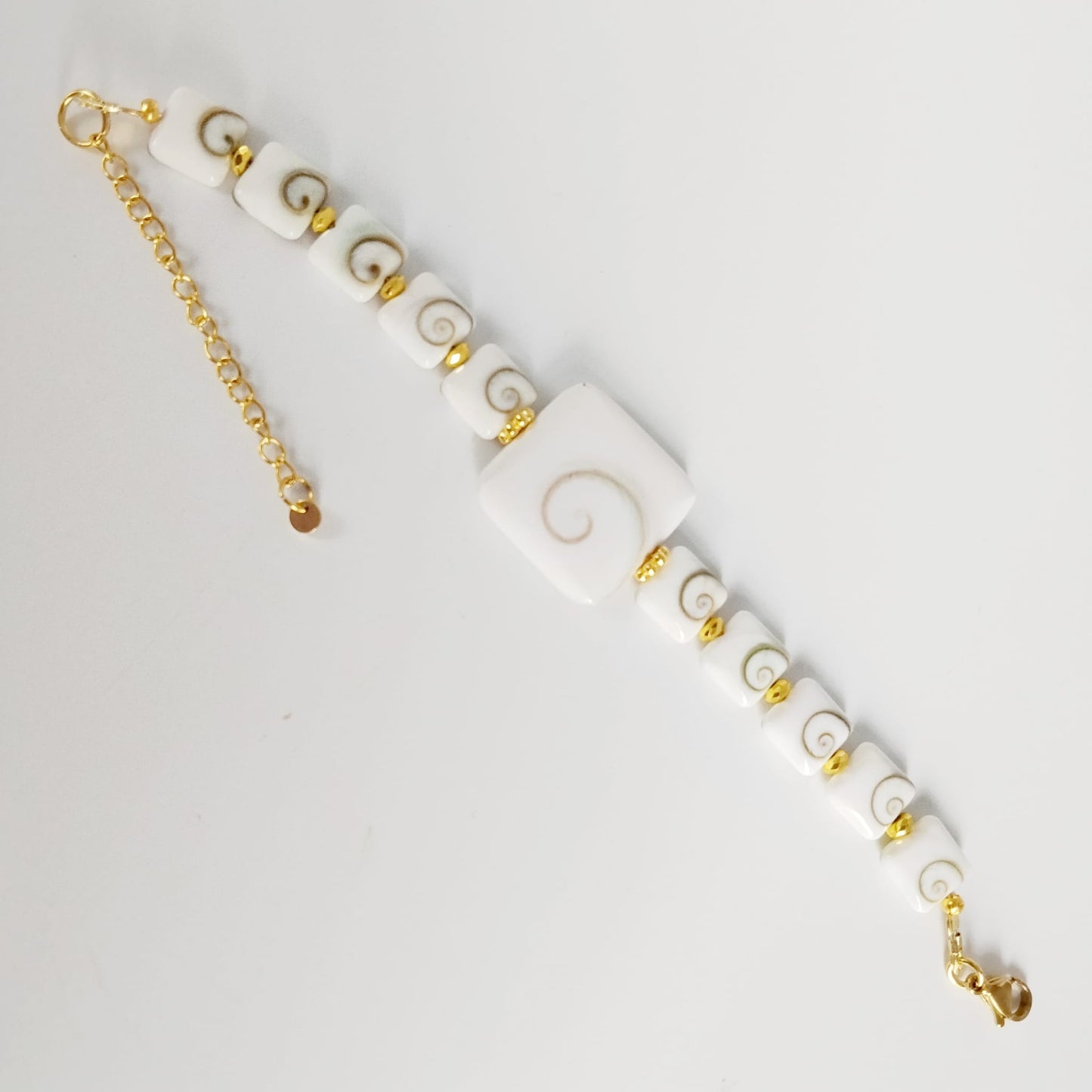 Bracelet - Oeil de Sainte Lucie - Ajustable Femme en pierres naturelles