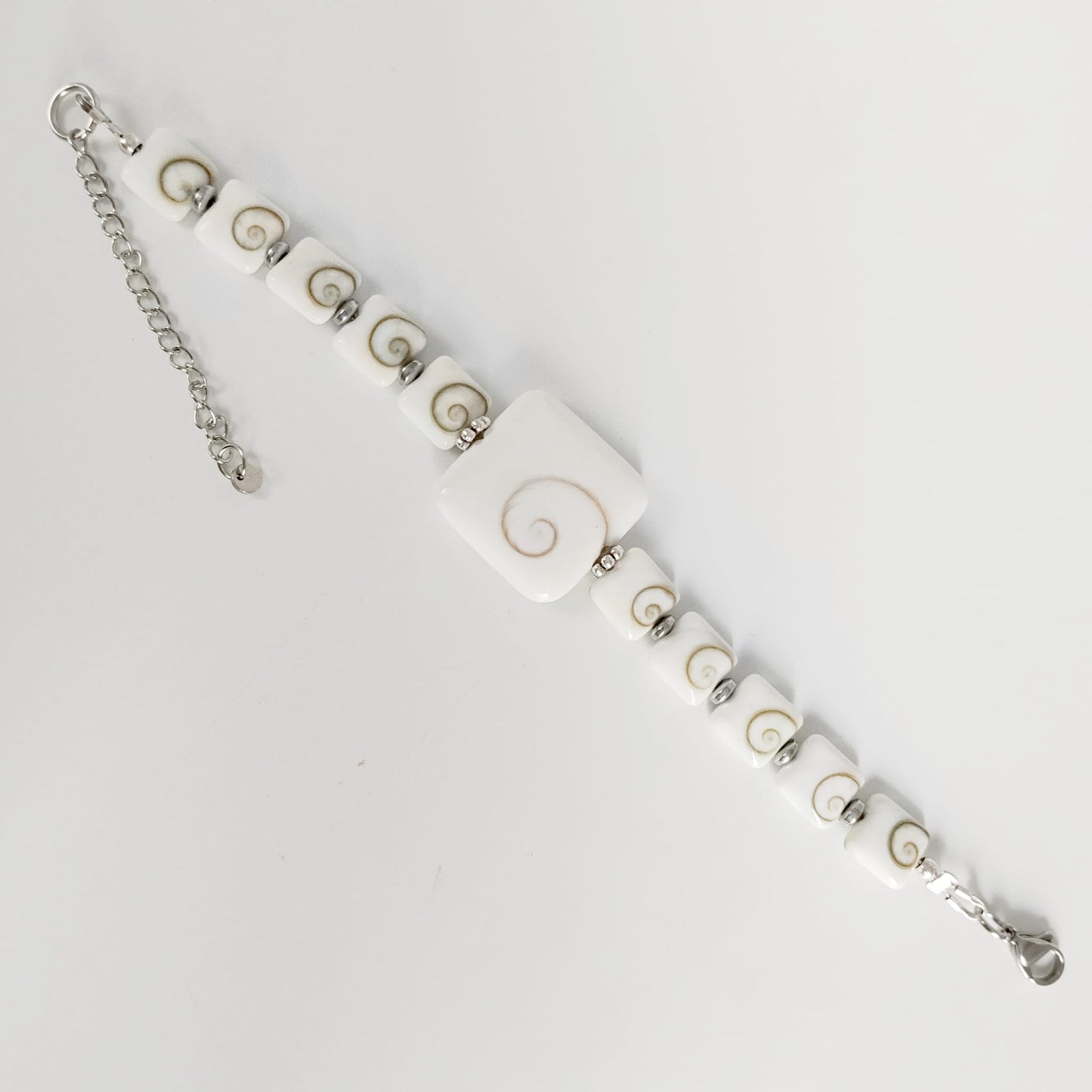 Bracelet - Oeil de Sainte Lucie - Ajustable Femme en pierres naturelles