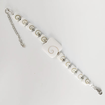 Bracelet - Oeil de Sainte Lucie - Ajustable Femme en pierres naturelles
