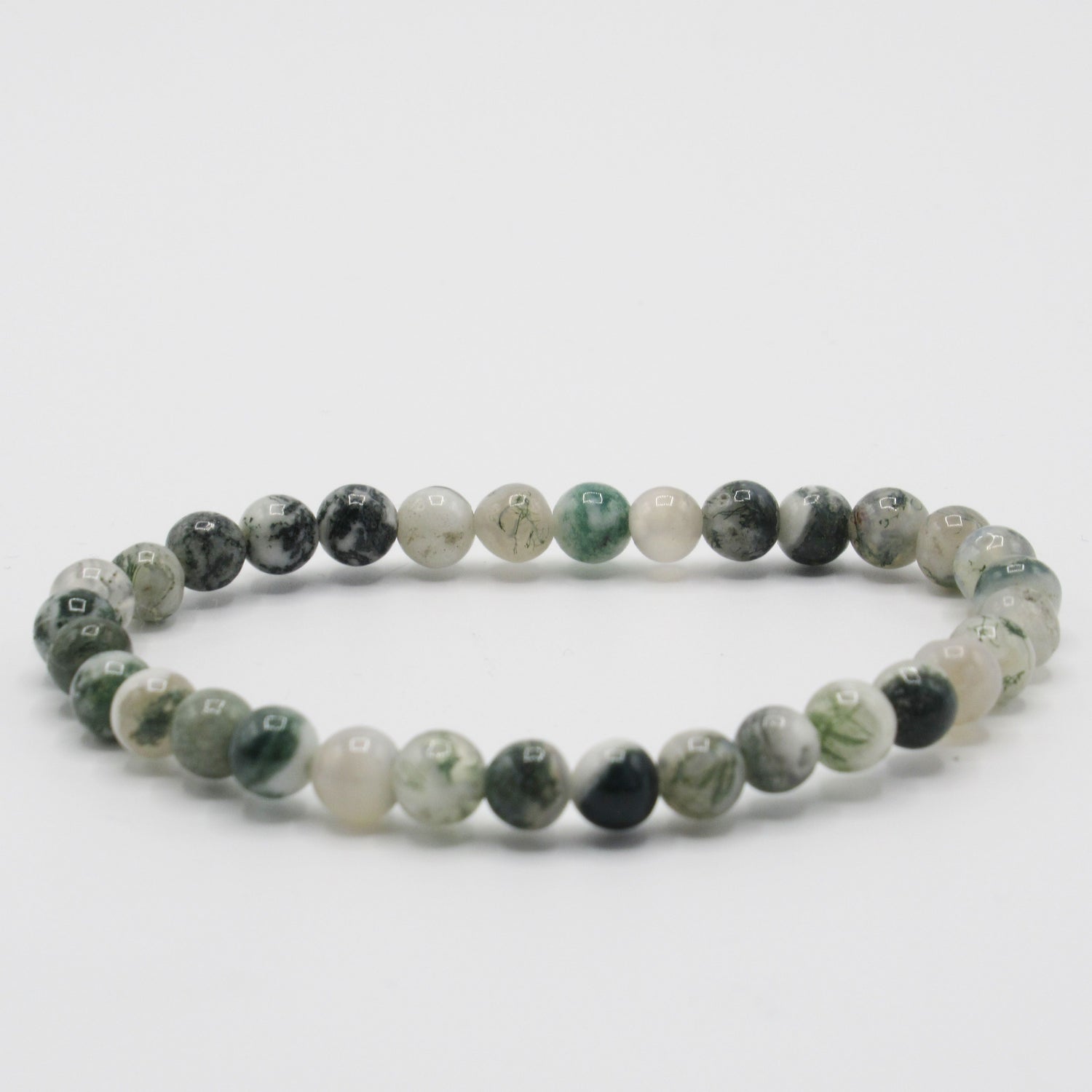 Bracelet Agate Arbre Femme/Homme en pierres naturelles - 6 mm  Permet de se reconnecter à la nature et vous aide à apprécier la beauté de votre environnement. Parfaite pour les personnes qui ont besoin de se ressourcer ainsi que pour les personnes qui travaillent dans le milieu de l'agriculture.