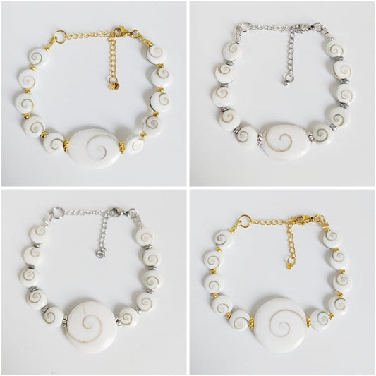 Découvrez notre bracelet ajustable en Œil de Sainte-Lucie. Un talisman unique pour attirer la chance, renforcer la confiance et éloigner les énergies négatives.